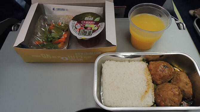 機内食