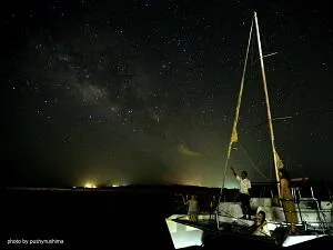 てぃんがーらクルーズで星空観察