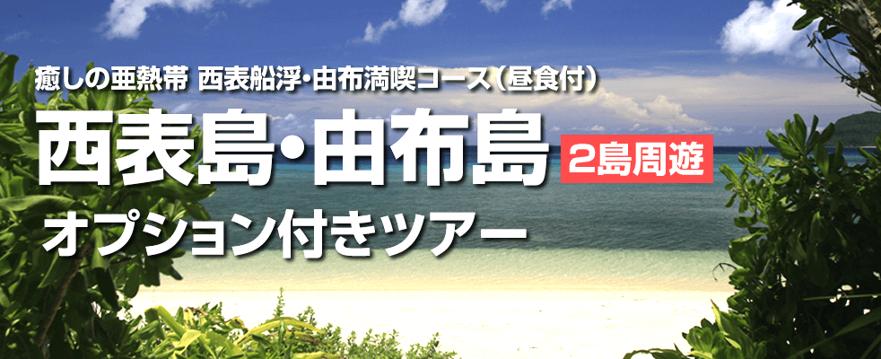 西表島のさらに西へ...　由布島での水牛車観光と最後の秘境・船浮コース！＜西表島・由布島２島周遊ツアー＞