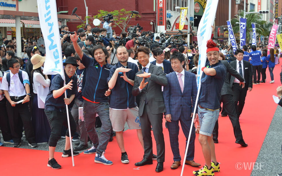 快晴の沖縄！レッドカーペットに名だたるスターたちが大集結＠沖縄国際映画祭