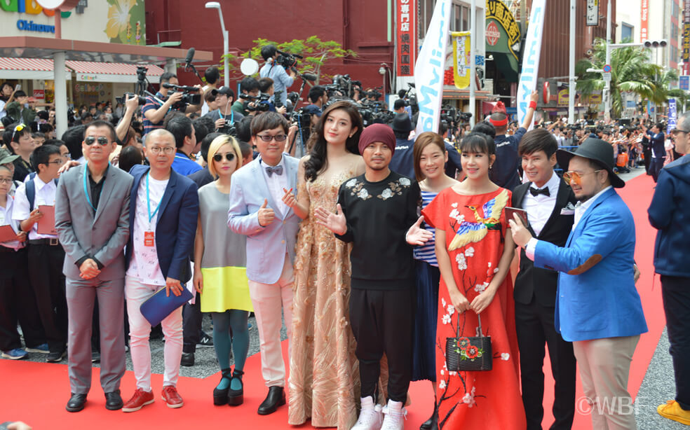 快晴の沖縄！レッドカーペットに名だたるスターたちが大集結＠沖縄国際映画祭