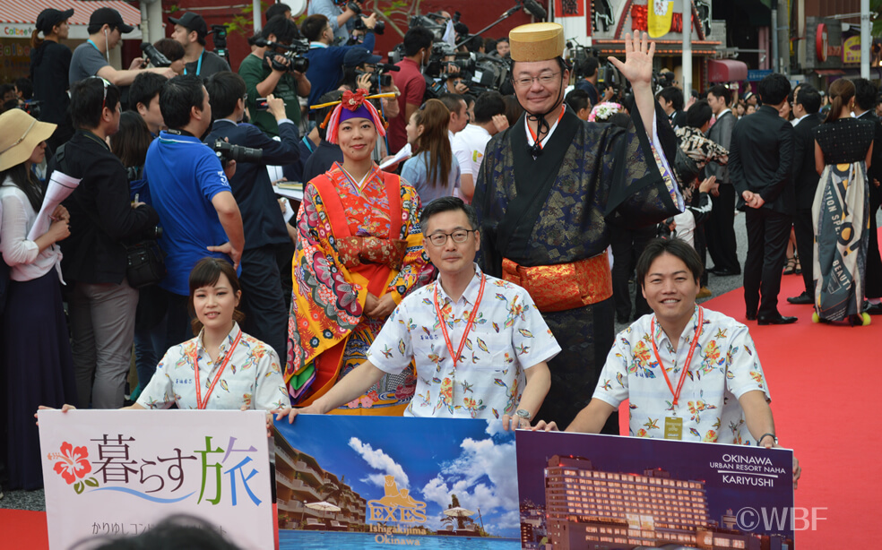 快晴の沖縄！レッドカーペットに名だたるスターたちが大集結＠沖縄国際映画祭