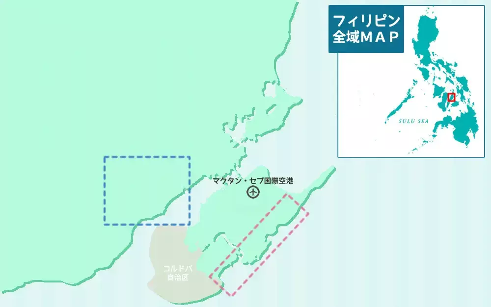 社員旅行革命｜セブ島マップ