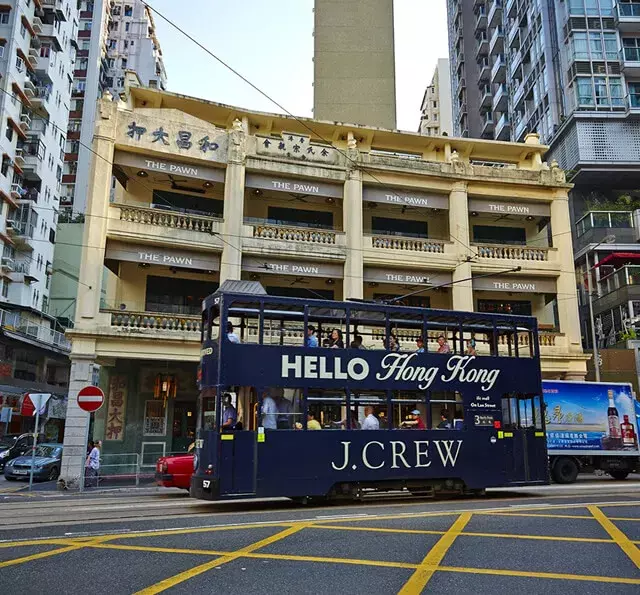 社員旅行革命｜香港・2階建てトラム