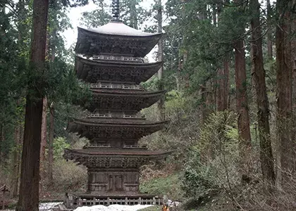 社員旅行革命｜東北・羽黒山五重塔