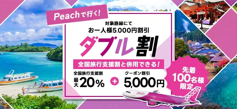 
Peachで行くダイナミックパッケージ