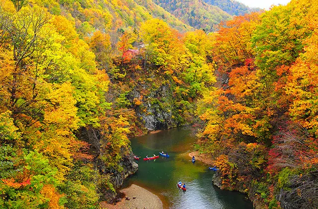 PeachTravelで行く北海道温泉｜定山渓温泉・定山渓カヌー