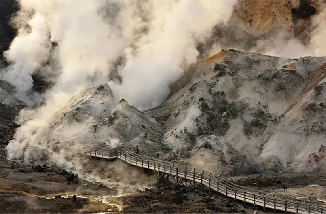 PeachTravelで行く北海道温泉｜登別温泉・登別地獄谷