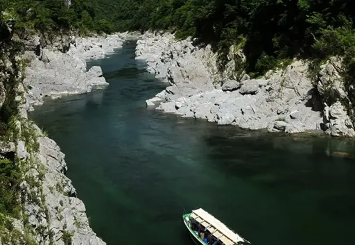 大歩危・小歩危_大歩危峡遊覧船も人気