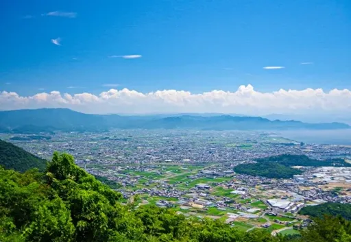 高屋神社_香川の街並みを一望